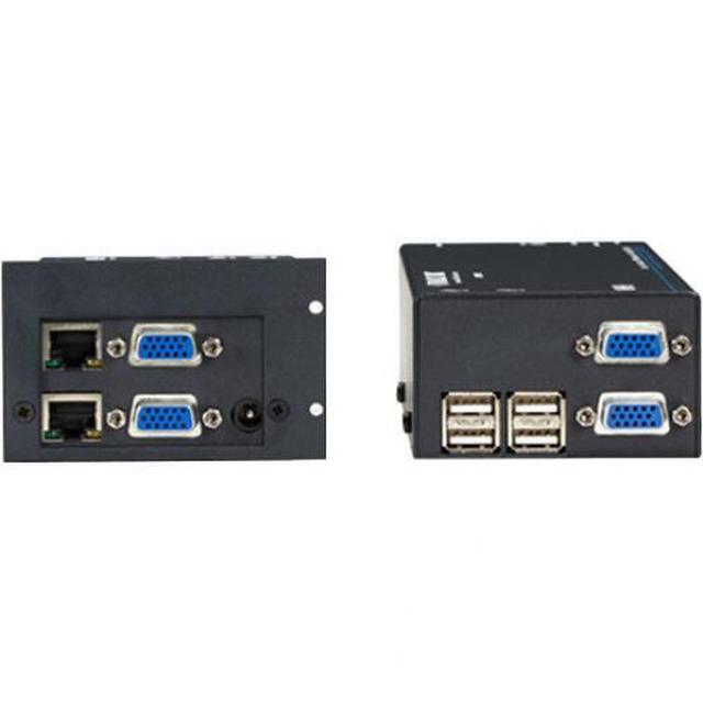 BLACK BOX ACU5250A-R2 SERVSWITCH WIZARD USB KVM EXTENDER WITH DUAL-HEAD VGA AND AUDIO