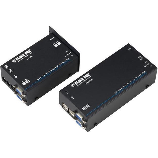 BLACK BOX ACU5250A-R2 SERVSWITCH WIZARD USB KVM EXTENDER WITH DUAL-HEAD VGA AND AUDIO
