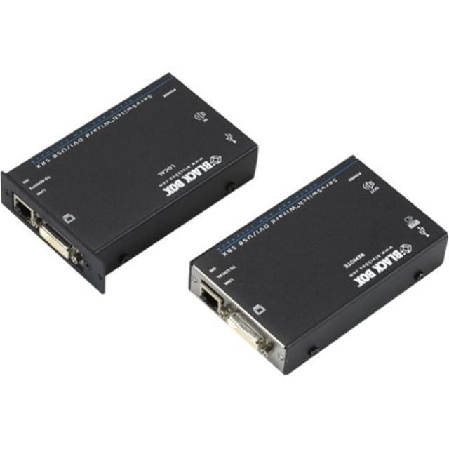 Black Box ACU5501A-R4 KVM Extender - DVI-D USB 2.0 Audio Single-Access CATx