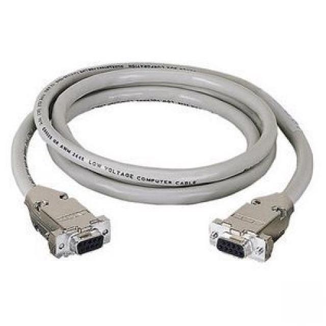 BLACK BOX EDN12H-0020-MF RS232 SHIELD METAL HOOD DB9-M/F 20FT