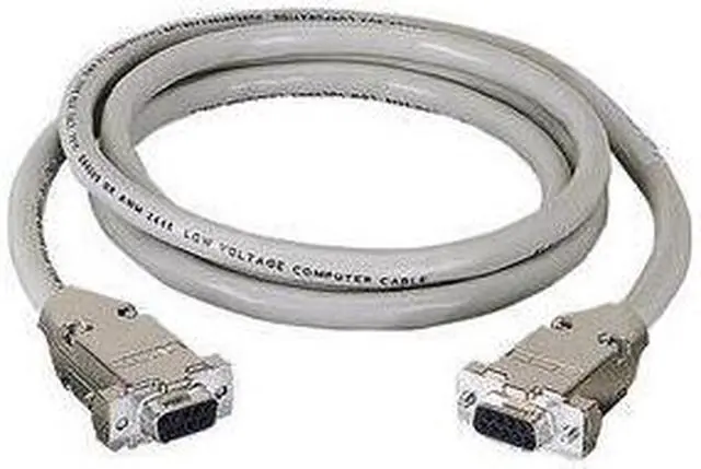 BLACK BOX EDN12H-0020-MF RS232 SHIELD METAL HOOD DB9-M/F 20FT