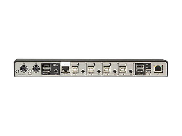 Black Box KV0004A-R2 KM Switch With Glide & Switch Mouse Switching - 4-Port