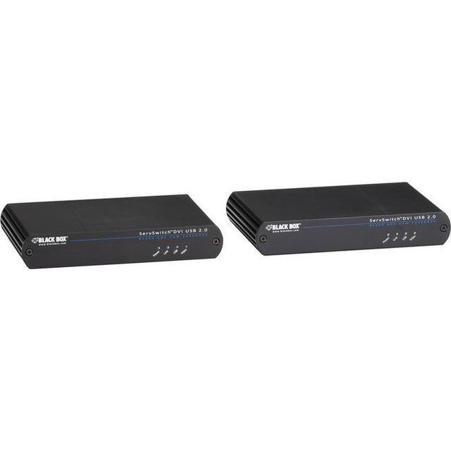 Black Box KVM Extender - DVI-D USB 2.0 Single-Access CATx