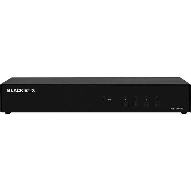 Black Box KVM Switch NIAP 4.0 4-Port Single-Monitor FlexPort KVS4-1004HV
