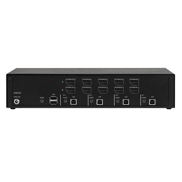 Black Box Secure KVM Switch - FlexPort HDMI/DisplayPort KVS4-2004HV KVM