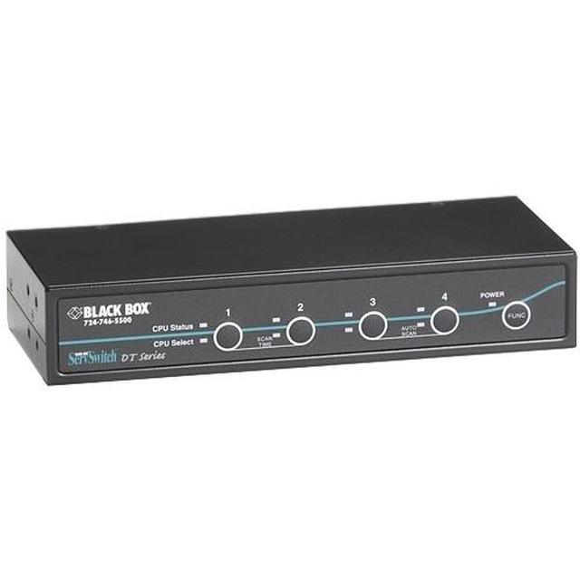 Black Box ServSwitch DT DVI 4-Port With Emulated USB Keyboard/Mouse