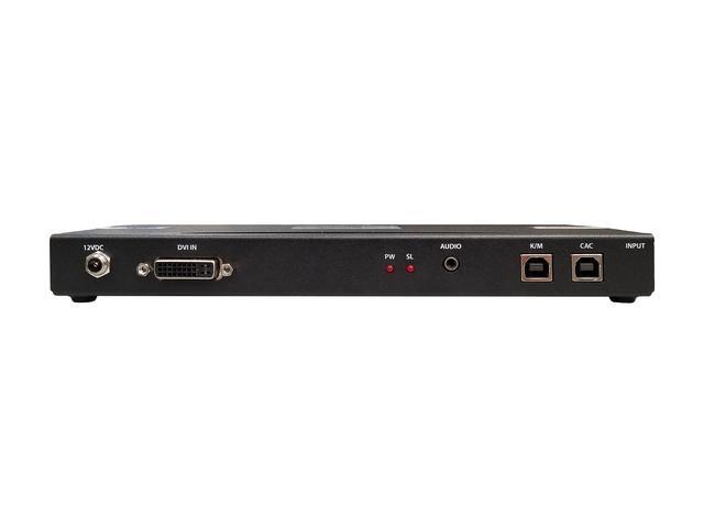 Black Box SI1P-SH-DVI-UCAC Secure NIAP 3.0 Single-Head DVI-I USB KVM Defender CAC