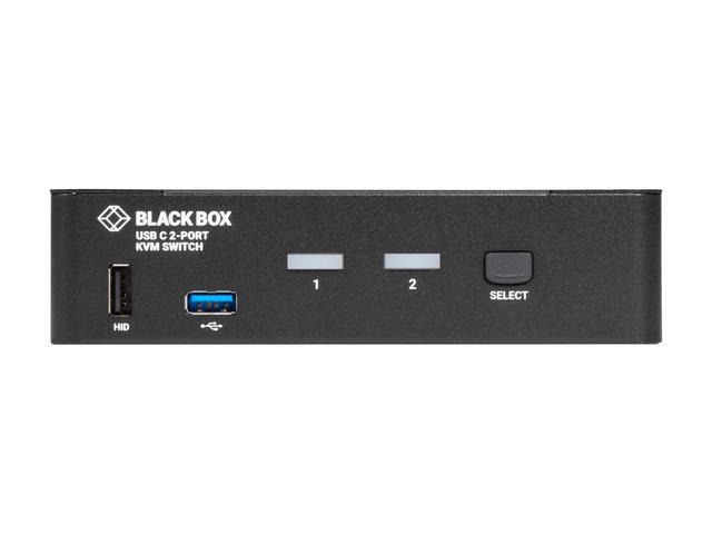 Black Box USB-C 4K KVM Switch 2-Port