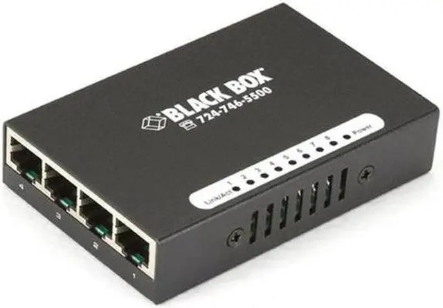 Black Box USB-Powered 10/100 8-Port Switch
