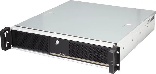 CHENBRO RM24100-L2 1.0mm SGCC 2U Rackmount Advanced Industrial Server Case 1 External 5.25" Drive Bays