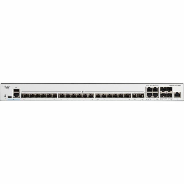 Cisco Catalyst 1300 C1300-24XS Layer 3 Switch Manageable - Gigabit Ethernet 10 Gigabit Ethernet - 10GBase-X 1000Base-T - 3 Layer Supported