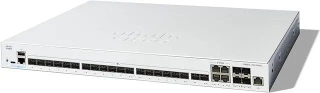Cisco Catalyst 1300 C1300-24XS Layer 3 Switch Manageable - Gigabit Ethernet 10 Gigabit Ethernet - 10GBase-X 1000Base-T - 3 Layer Supported