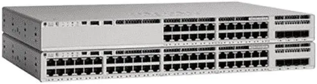 Cisco Catalyst 9200 C9200L-48T-4G Layer 3 Switch - 48 X Gigabit Ethernet Network 4 X Gigabit Ethernet Uplink - Manageable - Twisted Pair Optical Fiber - Modular - 3 Layer Supported