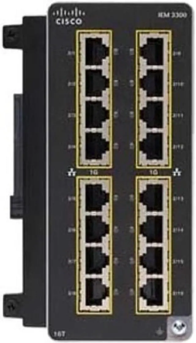 Cisco Catalyst IE3300 Rugged Series Module 16 Non-PoE Copper