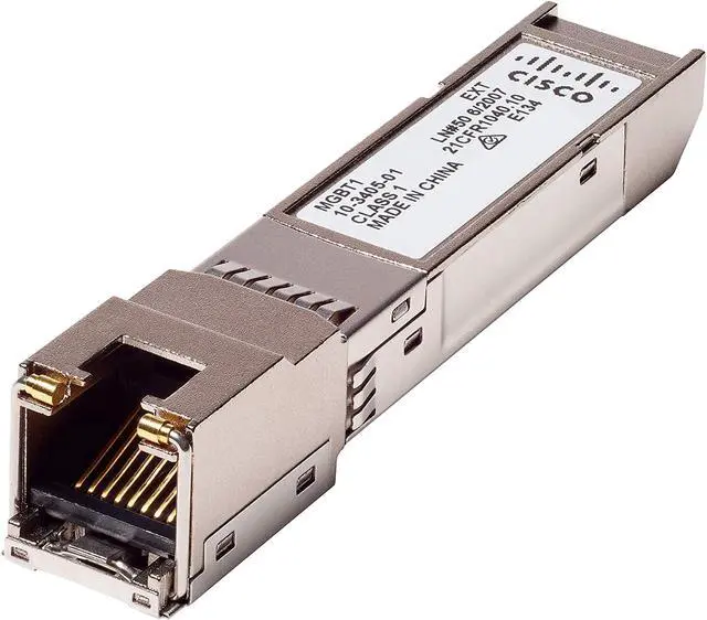 Cisco Gigabit Ethernet 1000 Base-T Mini-GBIC SFP Transceiver