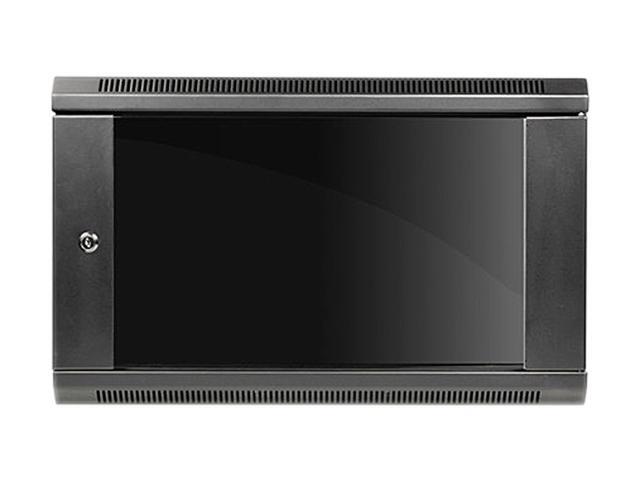 Claytek 6U 450mm Depth Wallmount Server Cabinet With 1U Supporting Tray