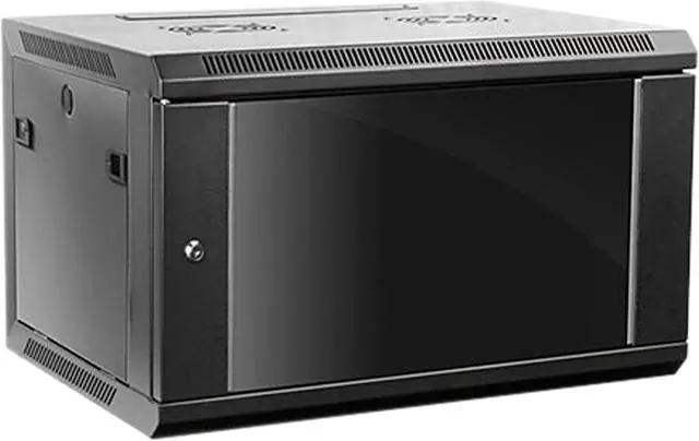 Claytek 6U 450mm Depth Wallmount Server Cabinet with 1U Keyboard Drawer