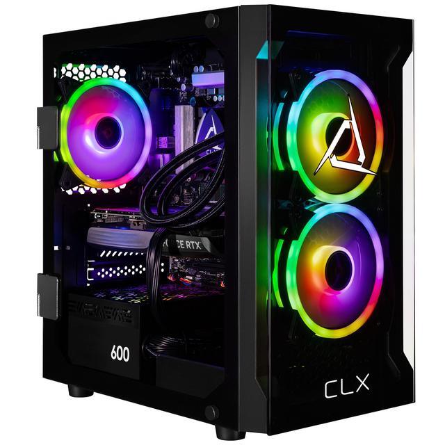 CLX Gaming Desktop - Intel Core I7 14700KF 3.4GHz 20-Core Processor 32GB DDR5 Memory GeForce RTX 4060 Ti 16GB GDDR6 Graphics 1TB NVMe M.2 SSD 4TB HDD WiFi Win 11 Home 64-bit