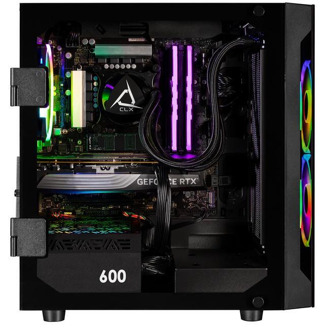 CLX Gaming Desktop - Intel Core I7 14700KF 3.4GHz 20-Core Processor 32GB DDR5 Memory GeForce RTX 4060 Ti 16GB GDDR6 Graphics 1TB NVMe M.2 SSD 4TB HDD WiFi Win 11 Home 64-bit