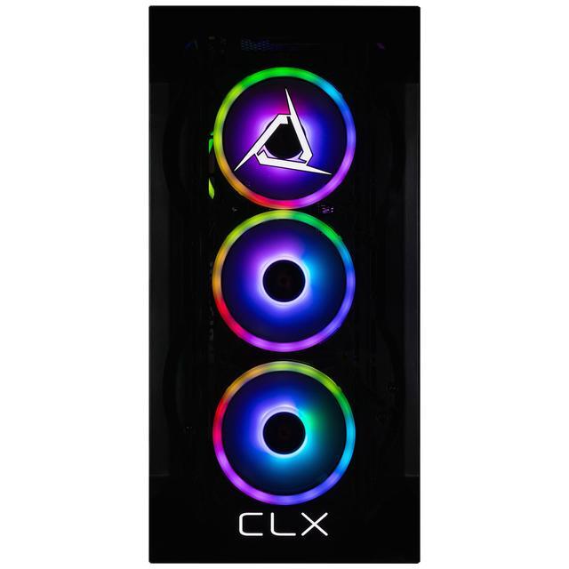 CLX Gaming Desktop - Intel Core I9 14900KF 3.2GHz 24-Core Processor 32GB DDR5 Memory GeForce RTX 4070 SUPER 12GB GDDR6X Graphics 1TB NVMe M.2 SSD 4TB HDD WiFi Win 11 Home 64-bit