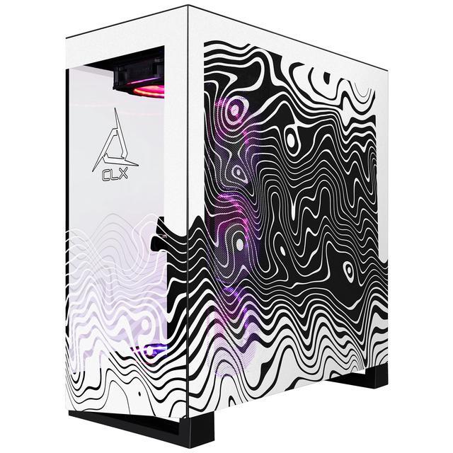 CLX Horus Gaming Desktop - AMD Ryzen 7 9800X3D 4.7GHz 8-Core Processor 64GB DDR5 Memory GeForce RTX 5070 Ti 16GB GDDR7 Graphics 2TB NVMe M.2 SSD 6TB HDD WiFi Win 11 Home 64-bit