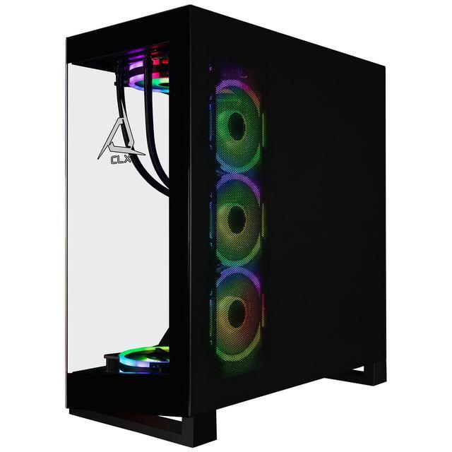 CLX Horus Gaming Desktop - AMD Ryzen 9 9950X 4.3GHz 16-Core Processor 96GB DDR5 Memory RTX 5090 32GB GDDR7 Graphics 2TB NVMe M.2 SSD 8TB HDD WiFi Win 11 Home 64-bit