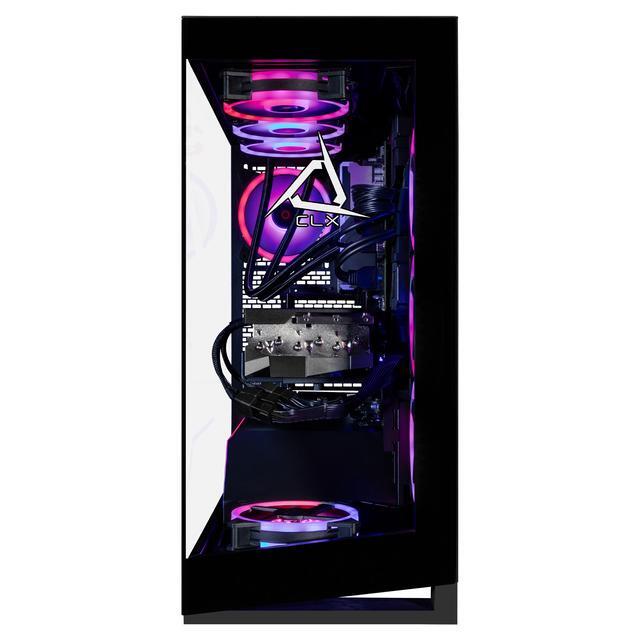 CLX Horus Gaming Desktop - Intel Core Ultra 9 285K 3.7GHz 24-Core Processor 96GB DDR5 Memory GeForce RTX 5080 16GB GDDR7 Graphics 2TB NVMe M.2 SSD 8TB HDD WiFi Win 11 Home 64-bit