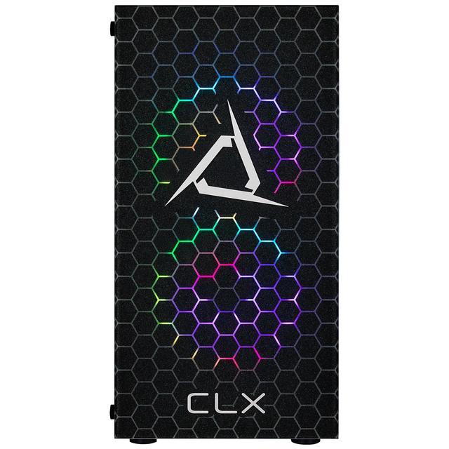 CLX SET Gaming Desktop - AMD Ryzen 5 8400F 4.2GHz 6-Core Processor 32GB DDR5 Memory GeForce RTX 5060 8GB GDDR7 Graphics 2TB NVMe M.2 SSD WiFi Win 11 Home 64-bit