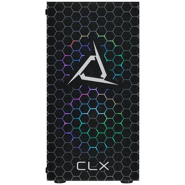 CLX SET Gaming Desktop - AMD Ryzen 5 8600G 4.3GHz 6-Core Processor 16GB DDR5 Memory Radeon 760M 2GB Shared Graphics 500GB NVMe M.2 SSD WiFi Win 11 Home 64-bit