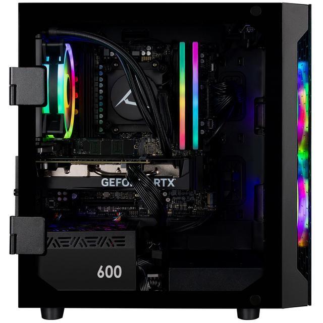 CLX SET Gaming Desktop - AMD Ryzen 5 9600X 3.9GHz 6-Core Processor 32GB DDR5 Memory GeForce RTX 4060 8GB GDDR6 Graphics 1TB NVMe M.2 SSD WiFi Win 11 Home 64-bit