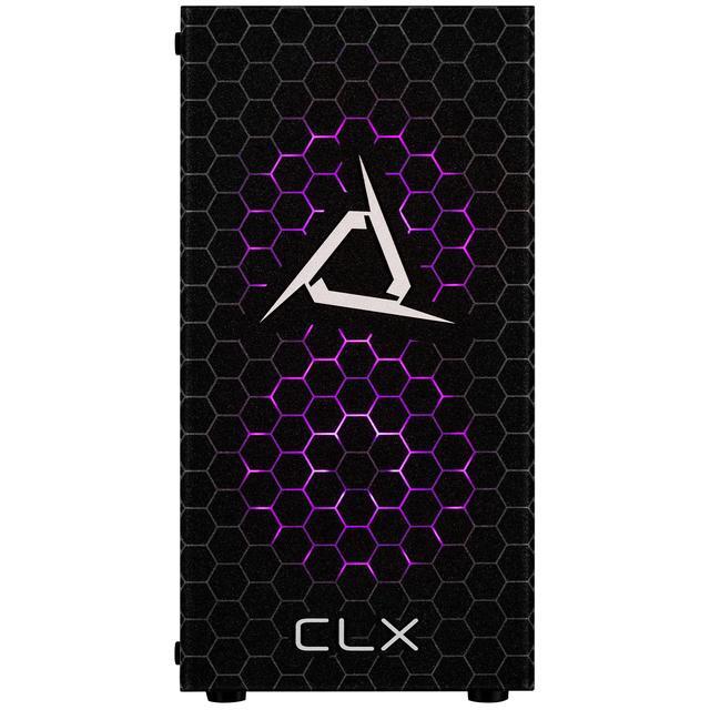 CLX SET Gaming Desktop - AMD Ryzen 7 7700X 4.5GHz 8-Core Processor 32GB DDR5 Memory GeForce RTX 4060 8GB GDDR6 Graphics 1TB NVMe M.2 SSD 2TB HDD WiFi Win 11 Home 64-bit