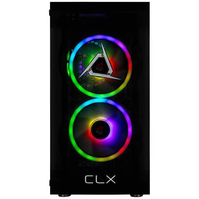 CLX SET Gaming Desktop - AMD Ryzen 7 8700G 4.2GHz 8-Core Processor 16GB DDR5 Memory Radeon 780M 4GB Shared Graphics 1TB NVMe M.2 SSD WiFi Win 11 Home 64-bit