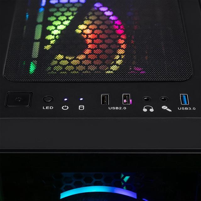 CLX SET Gaming Desktop - AMD Ryzen 7 8700G 4.2GHz 8-Core Processor 16GB DDR5 Memory Radeon 780M 4GB Shared Graphics 1TB NVMe M.2 SSD WiFi Win 11 Home 64-bit