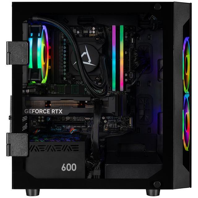 CLX SET Gaming Desktop - AMD Ryzen 7 9700X 3.8GHz 8-Core Processor 32GB DDR5 Memory GeForce RTX 4070 SUPER 12GB GDDR6X Graphics 1TB NVMe M.2 SSD WiFi Win 11 Home 64-bit