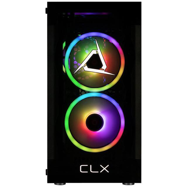 CLX SET Gaming Desktop - AMD Ryzen 7 9700X 3.8GHz 8-Core Processor 32GB DDR5 Memory GeForce RTX 4070 SUPER 12GB GDDR6X Graphics 1TB NVMe M.2 SSD WiFi Win 11 Home 64-bit