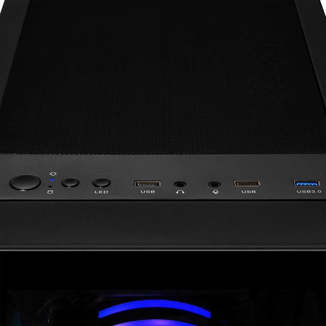 CLX SET Gaming Desktop - AMD Ryzen 7 9700X 3.8GHz 8-Core Processor 32GB DDR5 Memory GeForce RTX 5060 Ti 16GB GDDR7 Graphics 2TB NVMe M.2 SSD WiFi Win 11 Home 64-bit