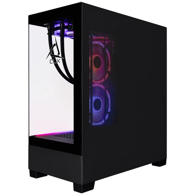 CLX SET Gaming Desktop - AMD Ryzen 7 9800X3D 4.7GHz 8-Core Processor 32GB DDR5 Memory GeForce RTX 5080 16GB GDDR7 Graphics 2TB NVMe M.2 SSD WiFi Win 11 Home 64-bit