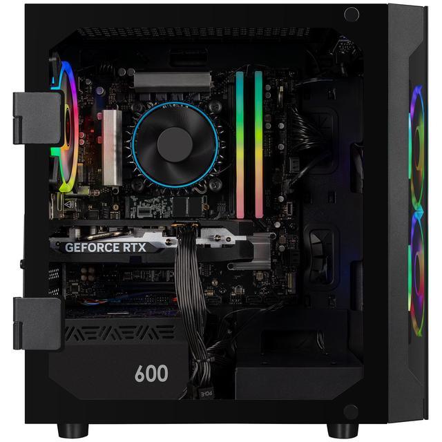 CLX SET Gaming Desktop - Intel Core I5 14400F 2.5GHz 10-Core Processor 32GB DDR5 Memory GeForce RTX 5060 8GB GDDR7 Graphics 2TB NVMe M.2 SSD WiFi Win 11 Home 64-bit