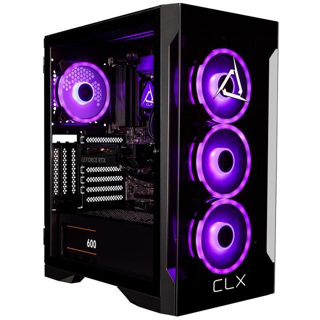 CLX SET Gaming Desktop - Intel Core I7 13700KF 3.4GHz 16-Core Processor 32GB DDR5 Memory GeForce RTX 4060 8GB GDDR6 Graphics 1TB NVMe M.2 SSD 4TB HDD WiFi Win 11 Home 64-bit