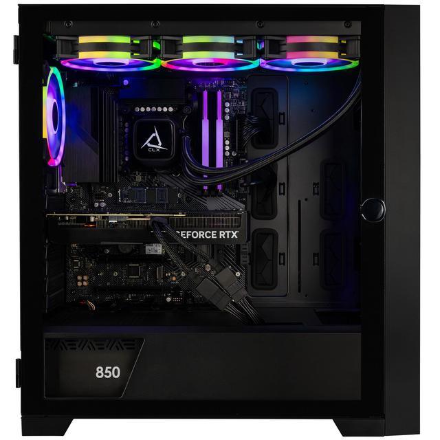 CLX SET Gaming Desktop - Intel Core I9 14900KF 3.2GHz 24-Core Processor 32GB DDR5 Memory GeForce RTX 5080 16GB GDDR7 Graphics 2TB NVMe M.2 SSD WiFi Win 11 Home 64-bit