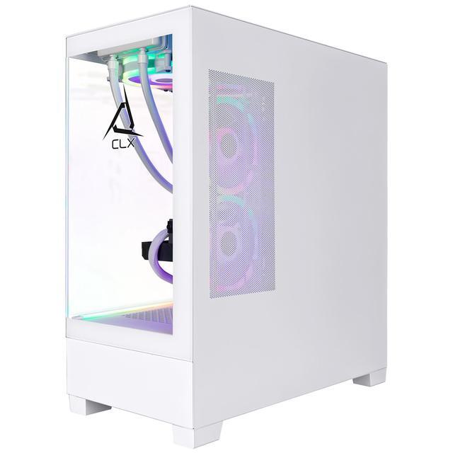 CLX SET Gaming Desktop - Intel Core Ultra 5 245KF 4.2GHz 14-Core Processor 32GB DDR5 Memory GeForce RTX 4060 8GB GDDR6 Graphics 2TB NVMe M.2 SSD 4TB HDD WiFi Win 11 Home 64-bit