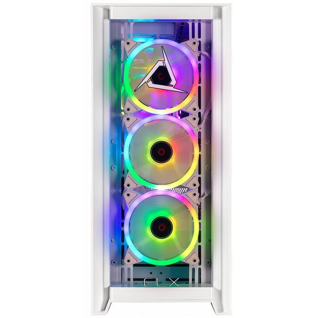 CLX SET Gaming Desktop - Intel Core Ultra 7 265KF 3.9GHz 20-Core Processor 64GB DDR5 Memory GeForce RTX 5060 Ti 16GB GDDR7 Graphics 2TB NVMe M.2 SSD WiFi Win 11 Home 64-bit