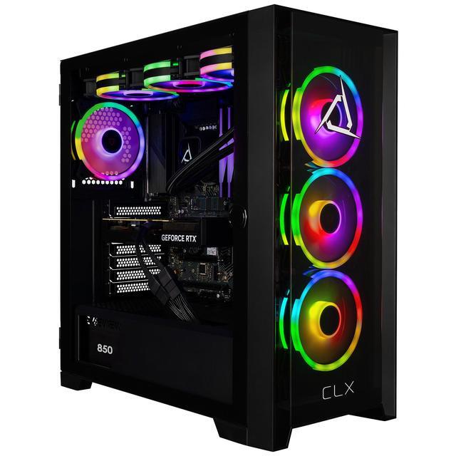 CLX SET Gaming Desktop - Intel Core Ultra 9 285K 3.7GHz 24-Core Processor 64GB DDR5 Memory GeForce RTX 5080 16GB GDDR7 Graphics 2TB NVMe M.2 SSD 4TB HDD WiFi Win 11 Home 64-bit