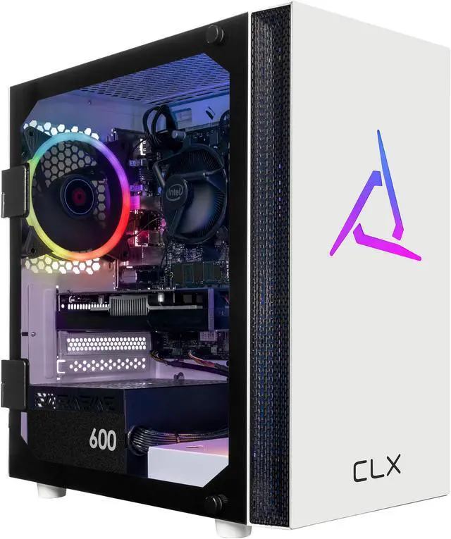 CLX SET Gaming Desktop - Intel Core Ultra 9 285K 3.7GHz 24-Core Processor 64GB DDR5 Memory GeForce RTX 4070 SUPER 12GB GDDR6X Graphics 2TB NVMe M.2 SSD 4TB HDD WiFi Win 11 Home 64-bit