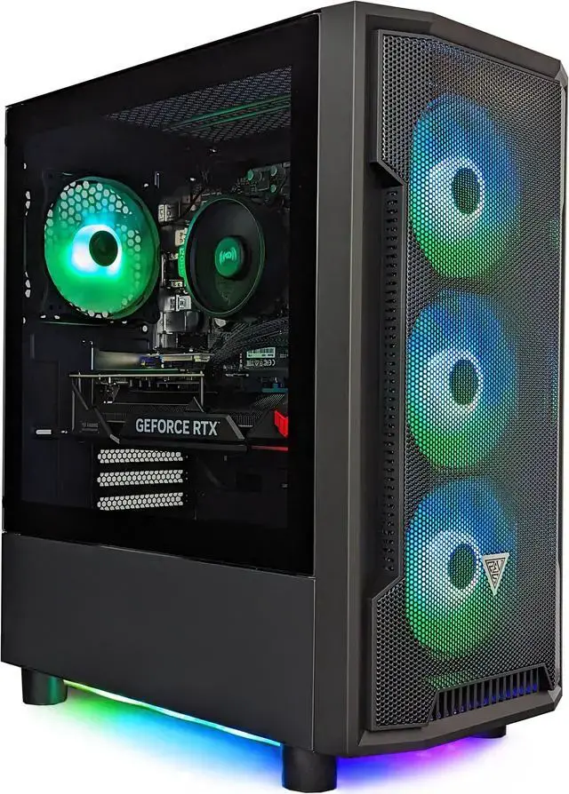 Cobratype Anaconda Gaming PC - AMD Ryzen 5 5600X RTX 4060 16 GB DDR4 RAM 1 TB NVMe Windows 11 Home - Gaming Desktop