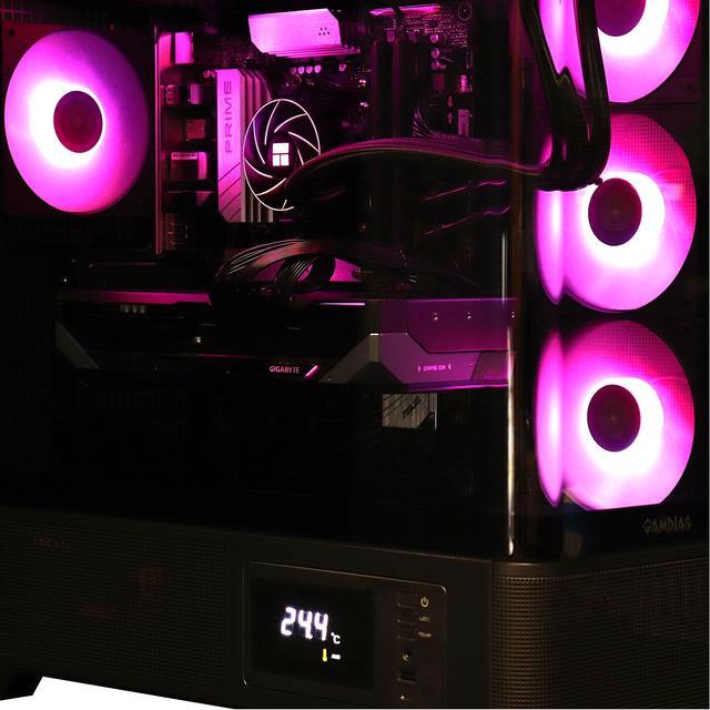 Cobratype Anaconda Gaming PC - AMD Ryzen 9800X3D RTX 5070 360mm AIO Liquid Cooler 32 GB DDR5 RAM 2 TB NVMe Windows 11 Home - Gaming Desktop