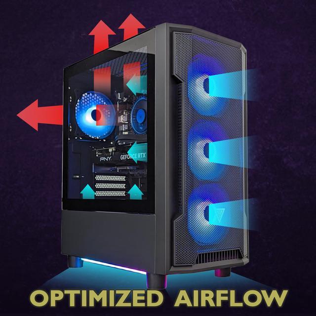 Cobratype Anaconda Gaming PC - Intel Core I5-12400F RTX 4060 16 GB DDR4 RAM 1 TB NVMe Windows 11 Home - Gaming Desktop