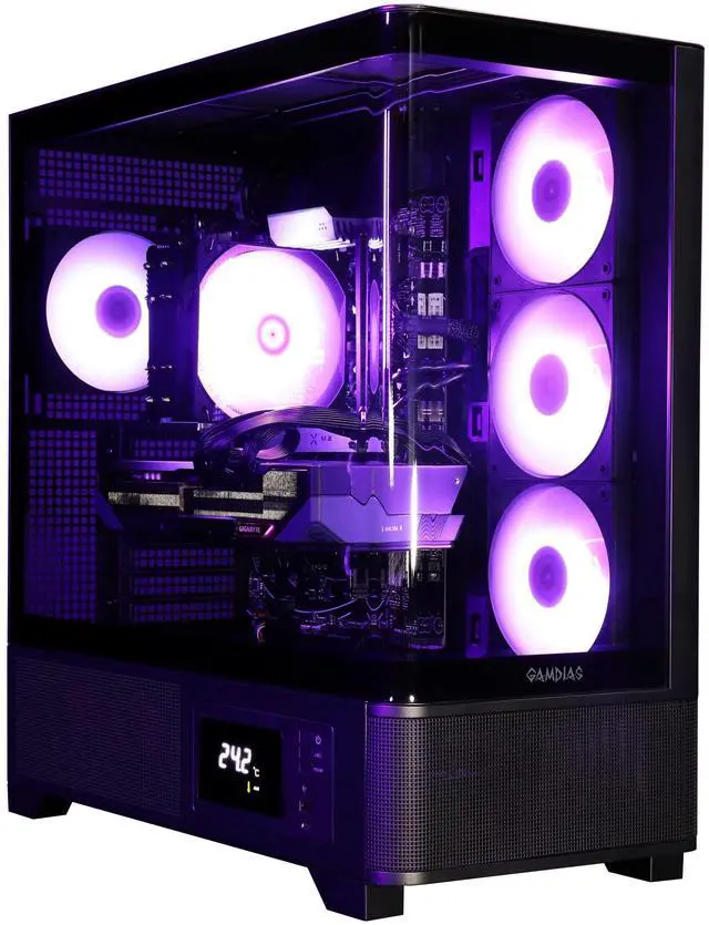 Cobratype Anaconda Gaming PC Ryzen 5 9600X 3.90 GHz (Up to 5.4 GHz) RTX 5050 8GB GDDR6 AI Enhancement Ready 1TB NVMe SSD 32GB DDR5 Wi-Fi Win 11 Home