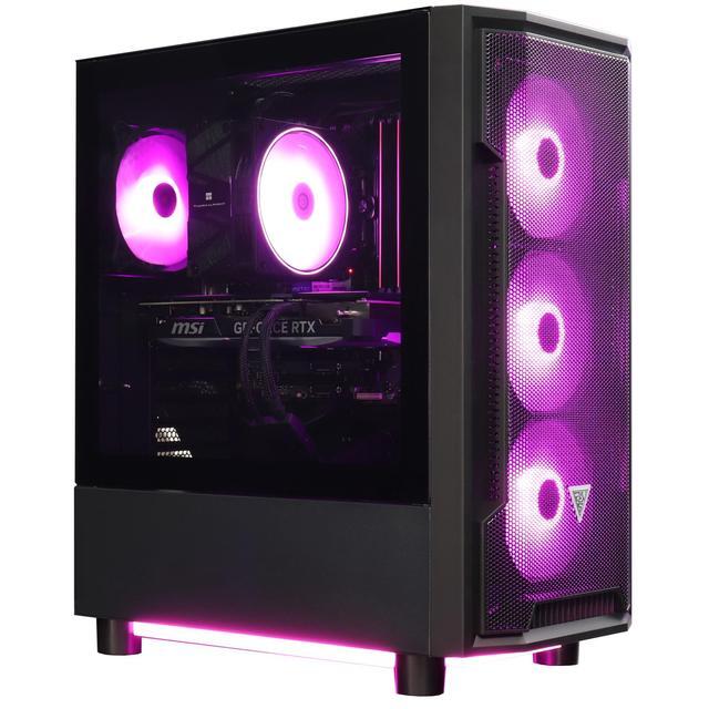 Cobratype Gaming PC Desktop Ryzen 7 5700X (8 Core Up To 4.6GHz 7nm) 32GB DDR4 1TB SSD NVMe NVIDIA RTX 4060 Wi-Fi Windows 11 Home 64-bit Gaming PC