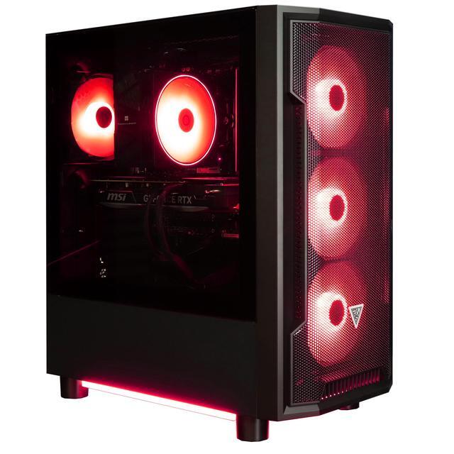 Cobratype Gaming PC Desktop Ryzen 7 5700X (8 Core Up To 4.6GHz 7nm) 32GB DDR4 1TB SSD NVMe NVIDIA RTX 4060 Wi-Fi Windows 11 Home 64-bit Gaming PC